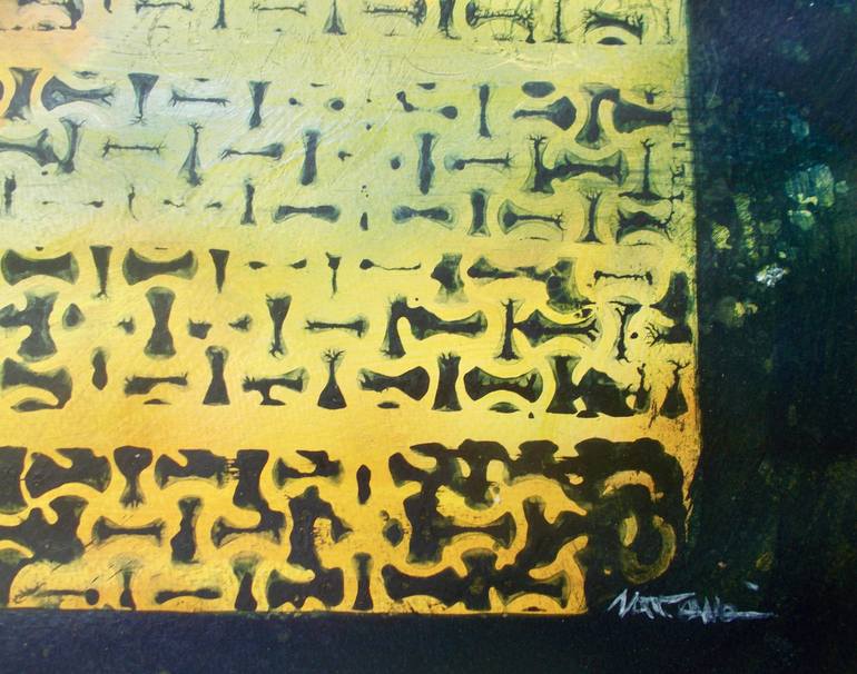 Original Abstract Painting by Nartana Thomas Holzweiler