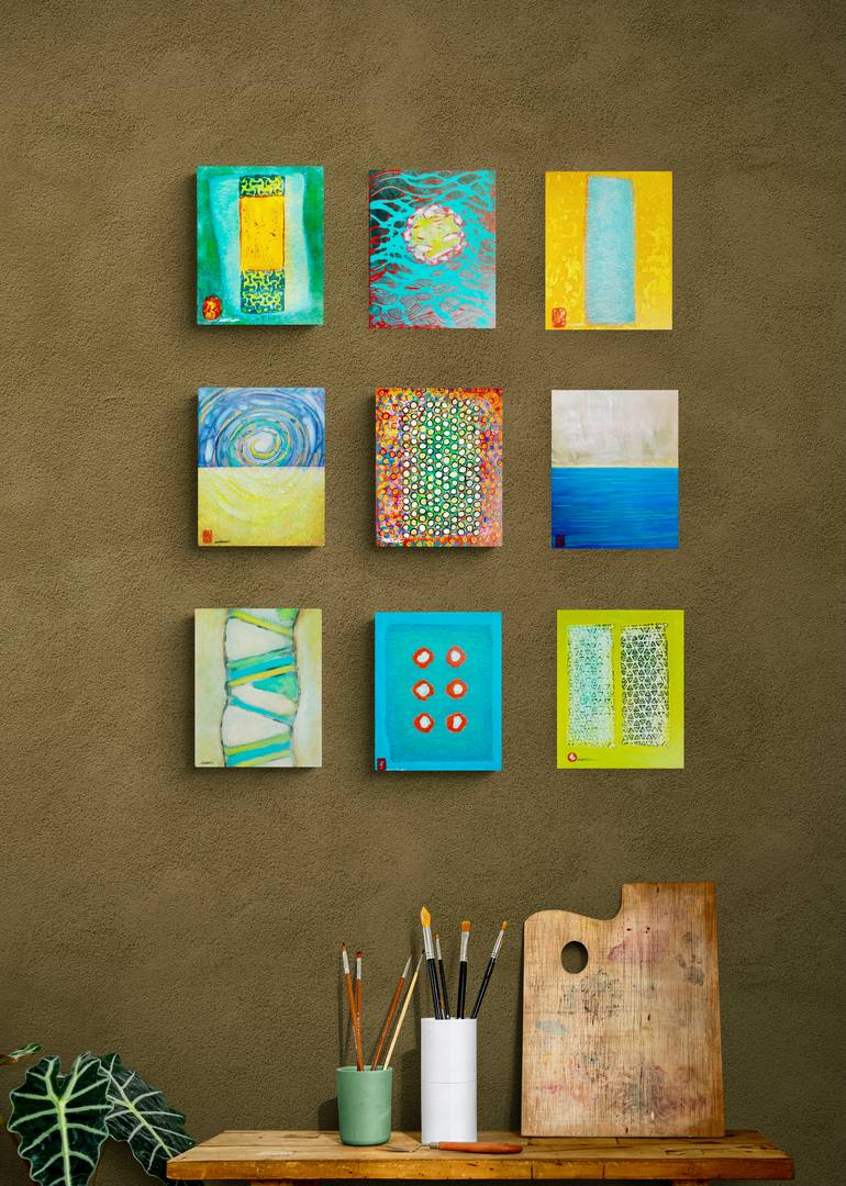 Original Abstract Painting by Nartana Thomas Holzweiler