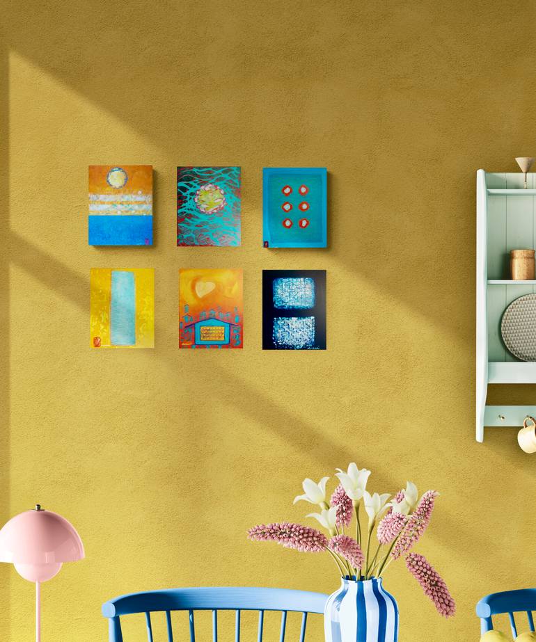 Original Abstract Painting by Nartana Thomas Holzweiler