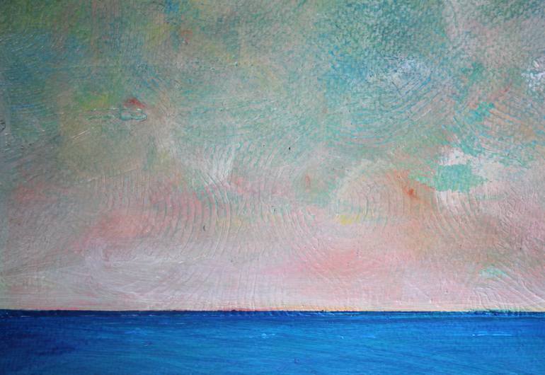 Original Minimalism Landscape Painting by Nartana Thomas Holzweiler