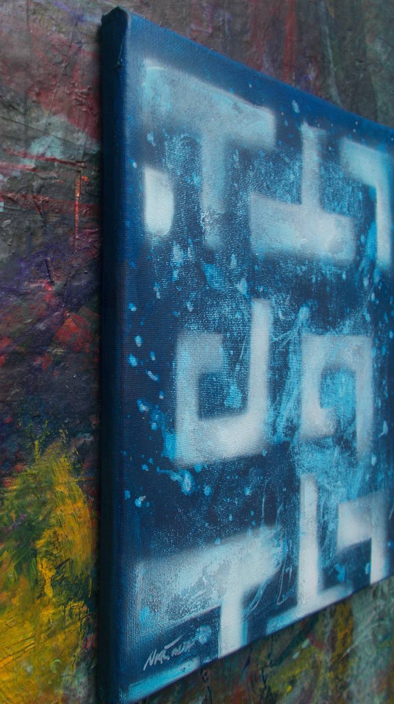 Original Fauvism Abstract Painting by Nartana Thomas Holzweiler