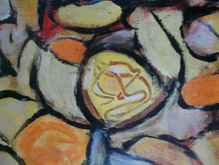 Original Abstract Expressionism Abstract Painting by Nartana Thomas Holzweiler
