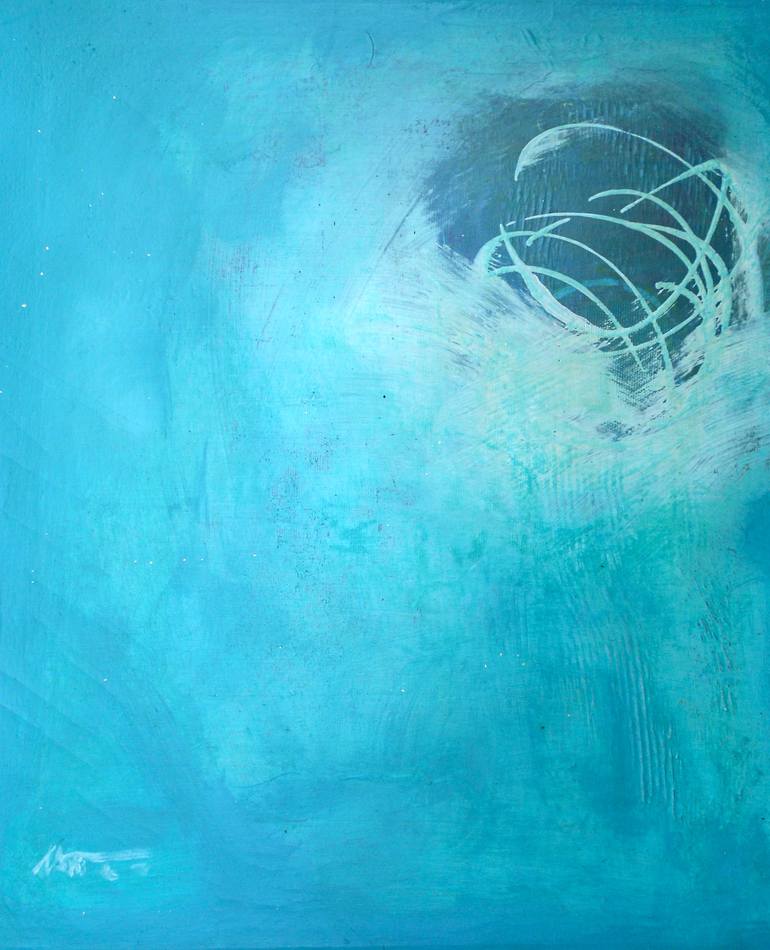 Original Abstract Nature Painting by Nartana Thomas Holzweiler