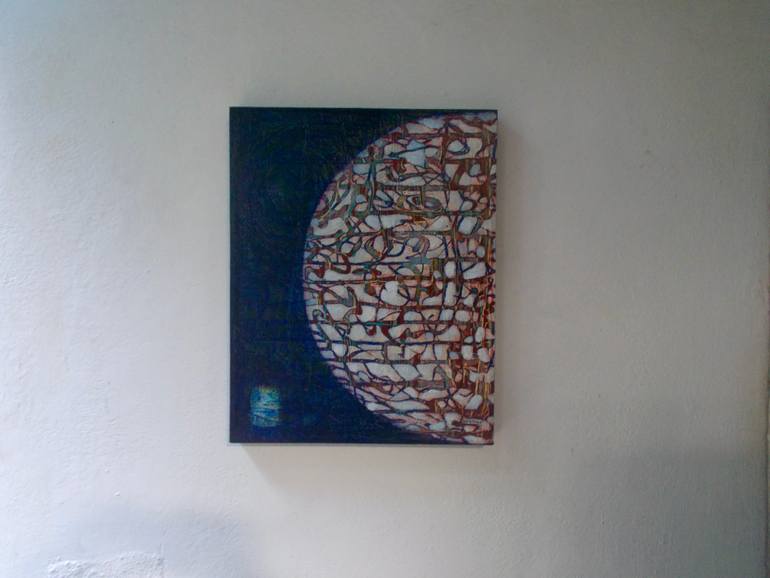 Original Abstract Painting by Nartana Thomas Holzweiler
