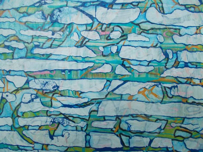 Original Abstract Painting by Nartana Thomas Holzweiler