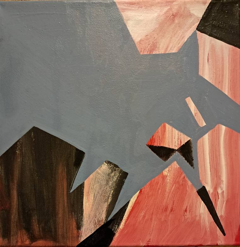 Original Expressionism Abstract Paintings by Cinzia Cremonesi Adam A
