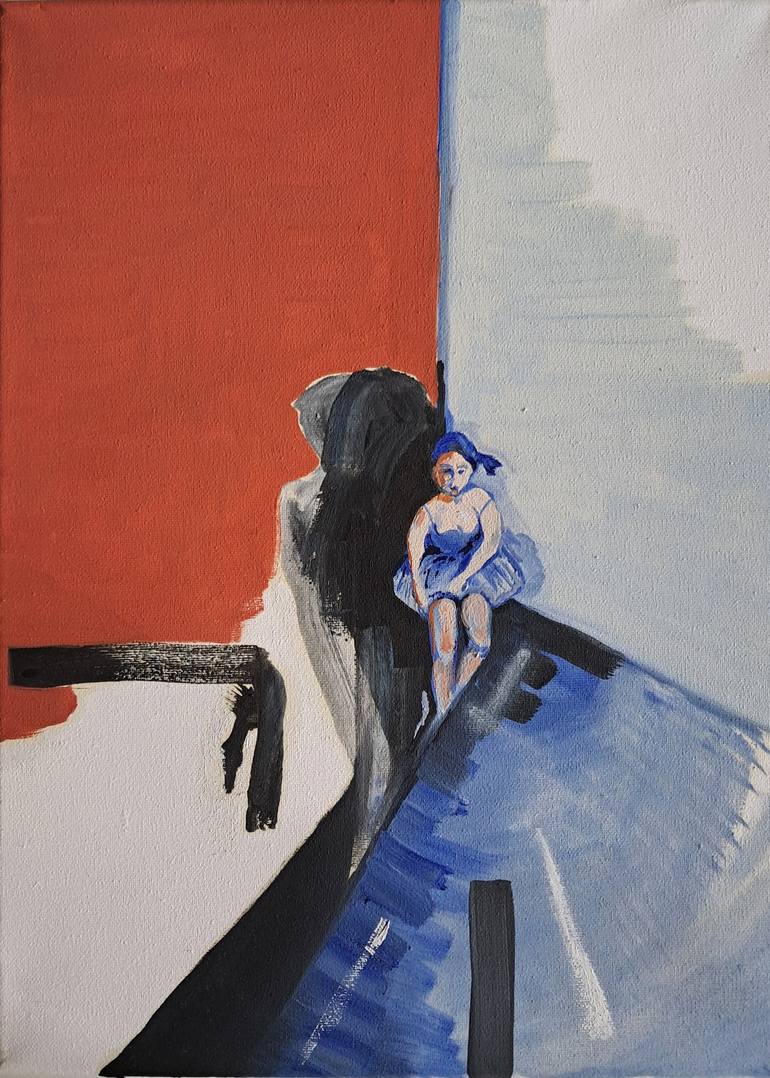 Sign - Original Oil Painting Adam A's Artwork Collection Painting