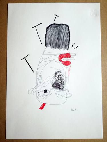 Original Conceptual Pop Culture/Celebrity Drawings by Cinzia Cremonesi Adam A