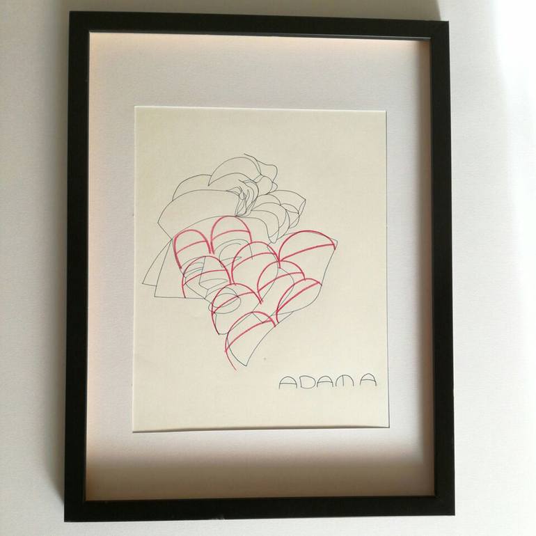 Original Abstract Expressionism Abstract Paintings by Cinzia Cremonesi Adam A