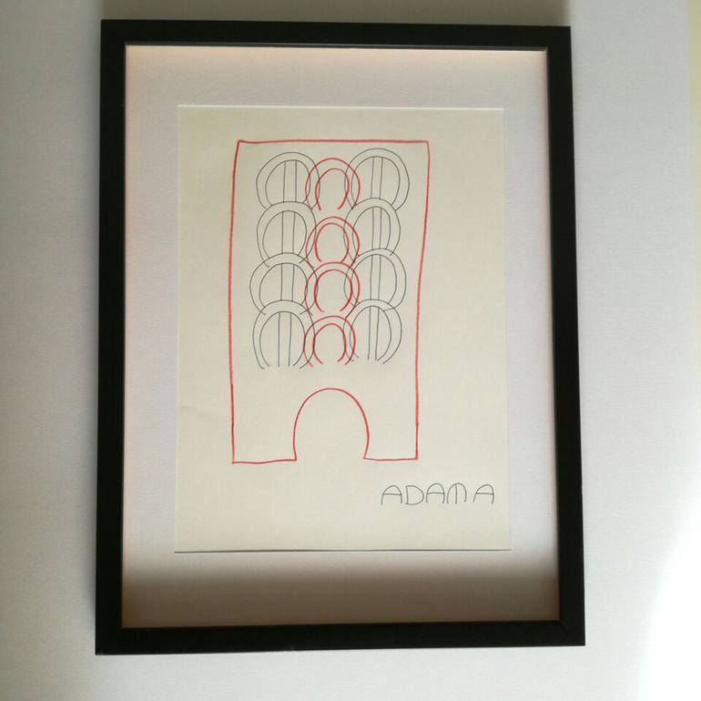 Original Abstract Expressionism Abstract Paintings by Cinzia Cremonesi Adam A