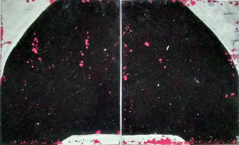 Original Expressionism Abstract Painting by Cinzia Cremonesi Adam A