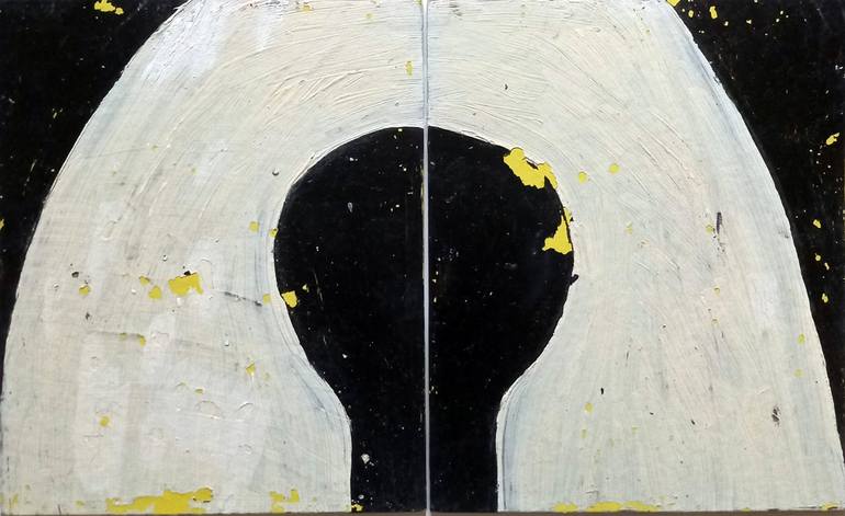 Original Expressionism Abstract Painting by Cinzia Cremonesi Adam A