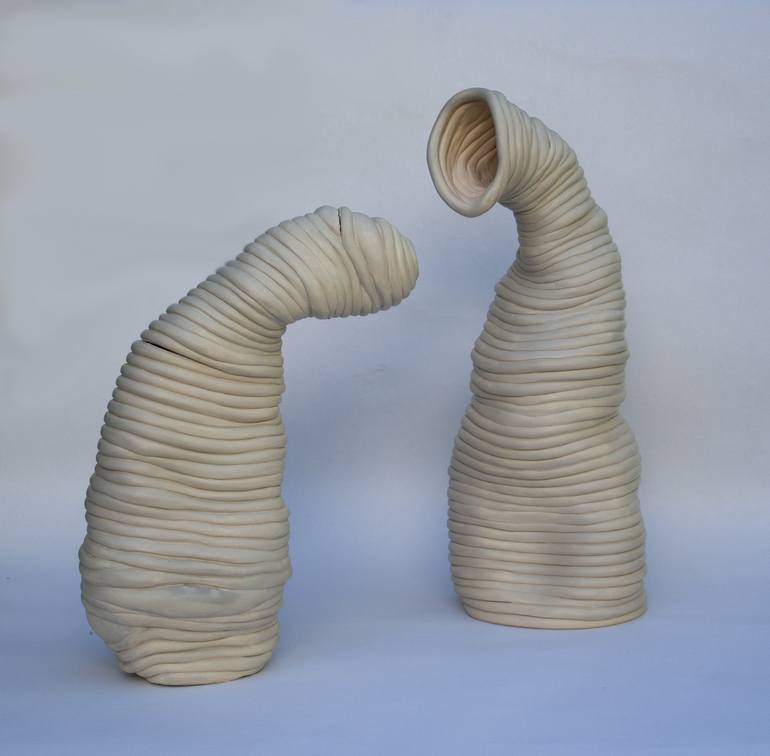 Original Contemporary People Sculpture by Simone Muis