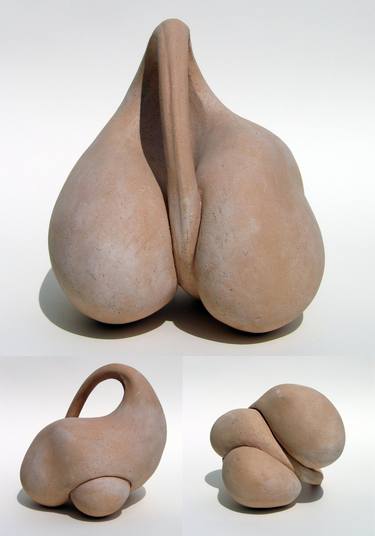 Original Abstract Erotic Sculpture by Simone Muis