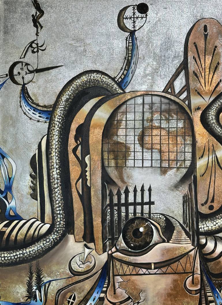 Original Figurative Fantasy Painting by Erol YıLdıRıM
