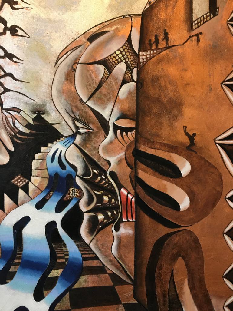 Original Expressionism Abstract Painting by Erol YıLdıRıM