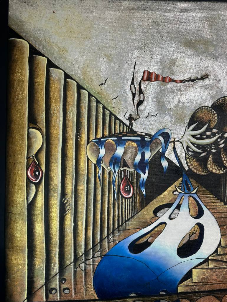 Original Figurative Abstract Painting by Erol YıLdıRıM