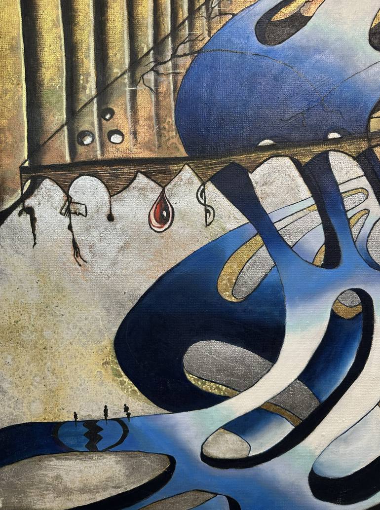 Original Figurative Abstract Painting by Erol YıLdıRıM