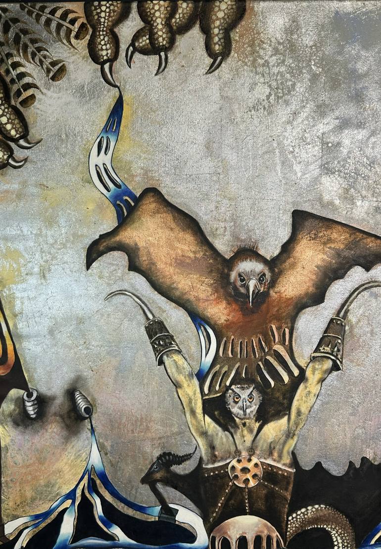 Original Figurative Fantasy Painting by Erol YıLdıRıM