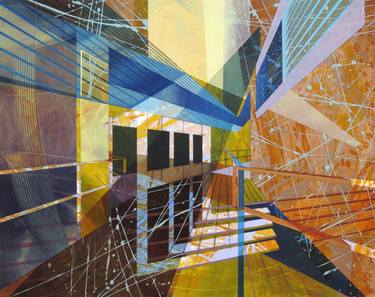 Original Abstract Paintings by Ben Boothby