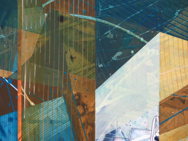 Original Conceptual Abstract Painting by Ben Boothby