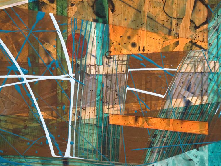 Original Conceptual Abstract Painting by Ben Boothby