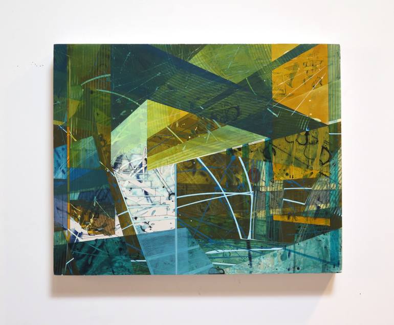 Original Conceptual Abstract Painting by Ben Boothby