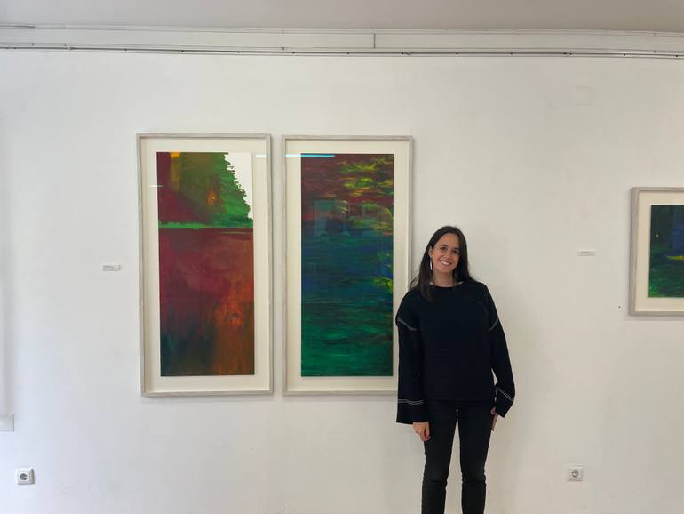 Original Expressionism Landscape Painting by Kasimir De Dalmau Oriol