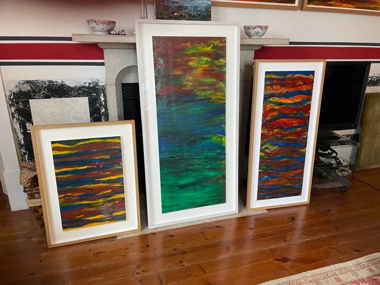 Original Expressionism Landscape Painting by Kasimir De Dalmau Oriol