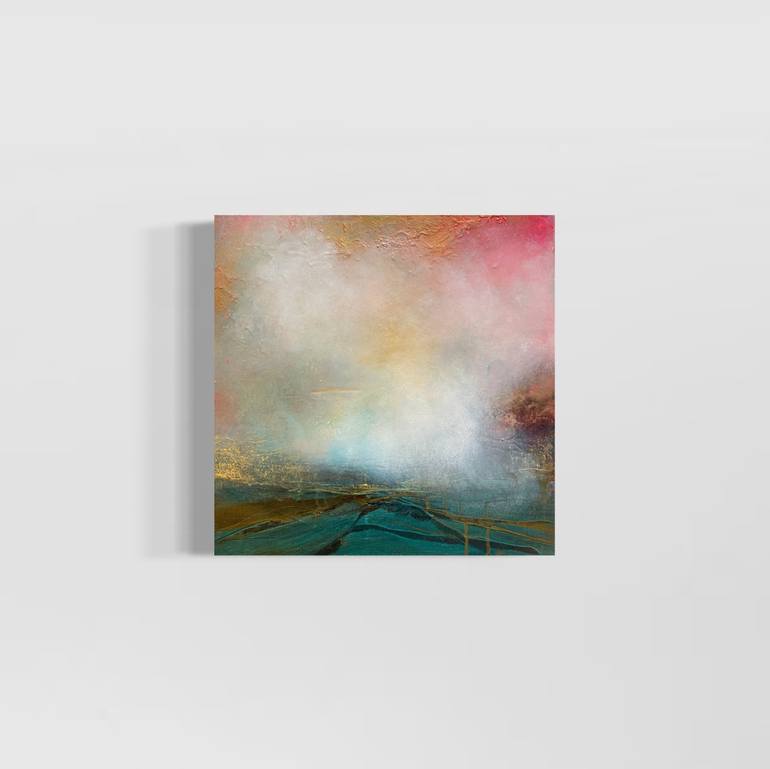 Original Abstract Landscape Painting by Lisa Almond