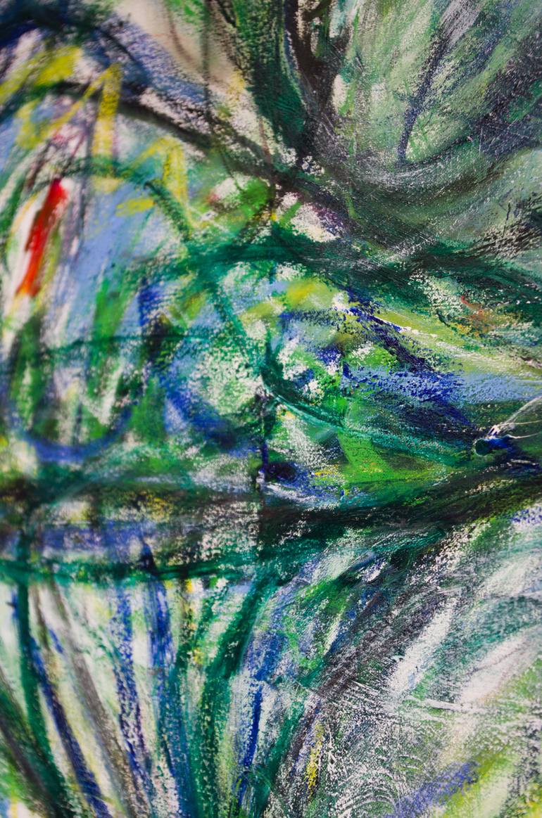 Original Abstract Nature Painting by Marina Vallese