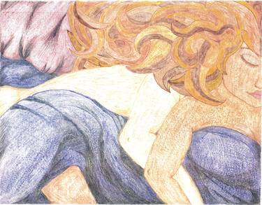 Print of Impressionism Love Drawings by Jodie O'Flaherty