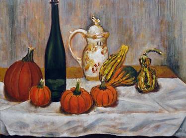 Original Still Life Paintings by Vladimir Kezerashvili