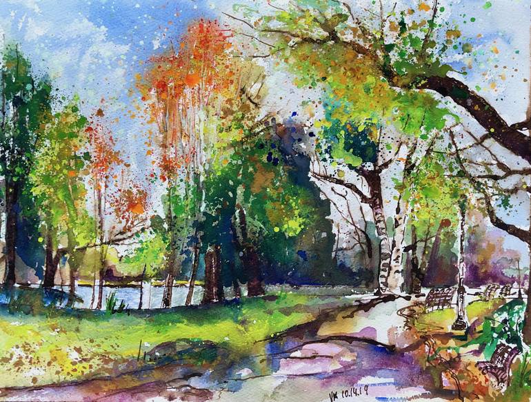 Original  Painting by v kezerashvili