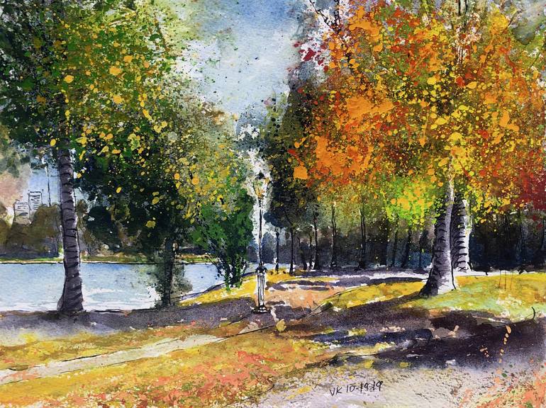 Original  Painting by v kezerashvili