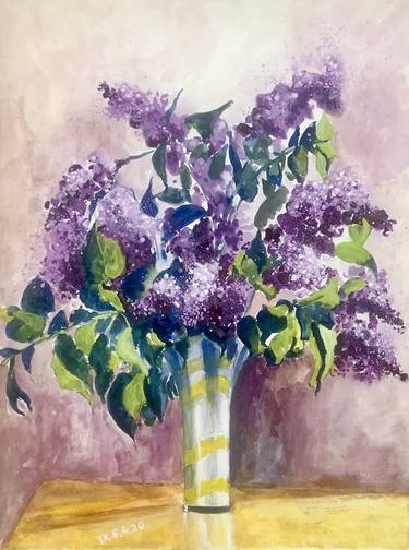 Original Floral Paintings by Vladimir Kezerashvili