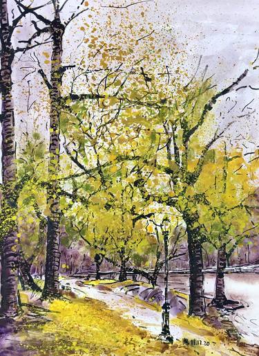 Original Realism Landscape Paintings by V Kezerashvili