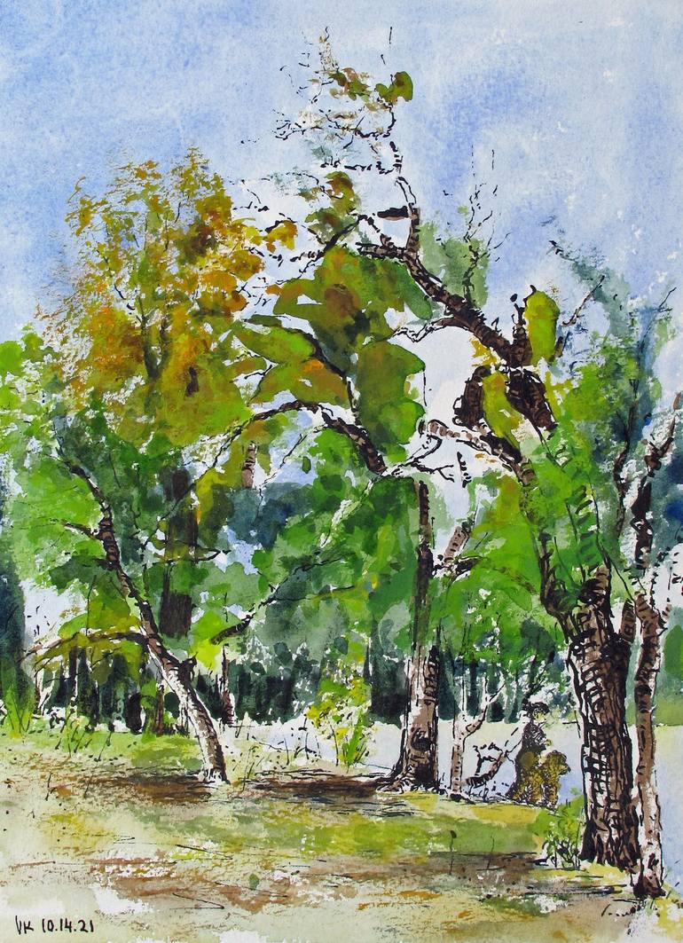 Original  Painting by v kezerashvili