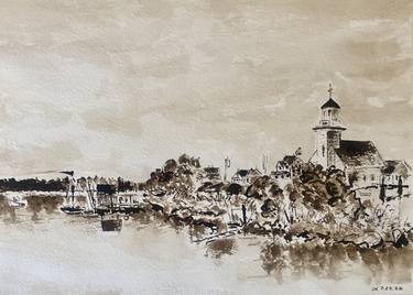 Original Landscape Drawings by Vladimir Kezerashvili