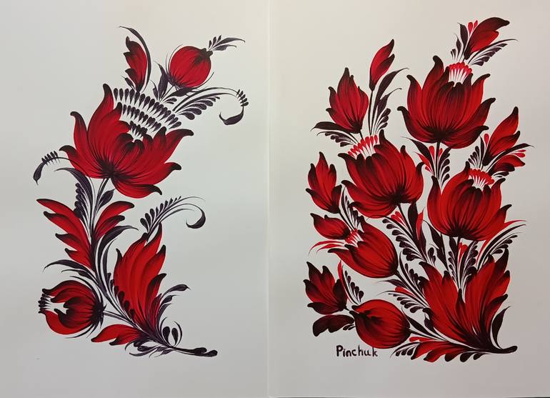 Original  Painting by hanna pinchuk