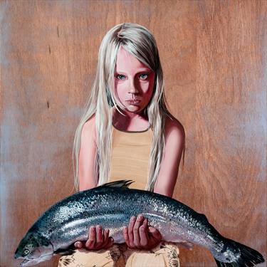 Original Children Paintings by Tilo Uischner