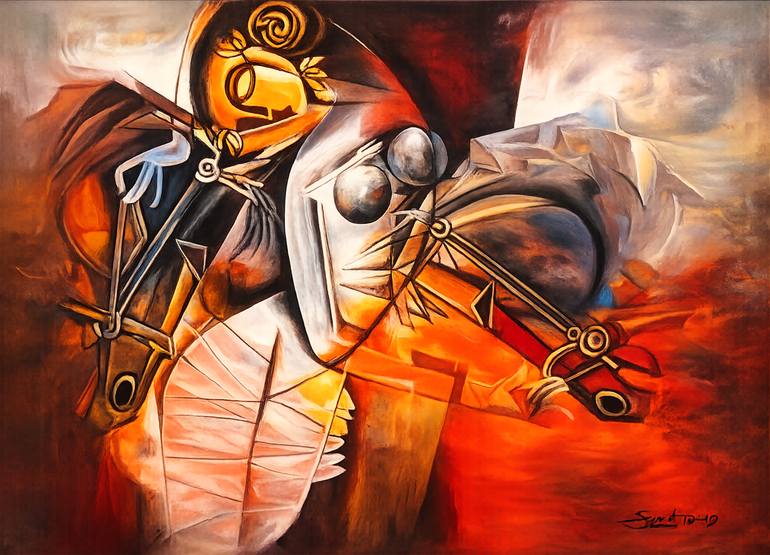 Original Paintings On Canvas From Bangladesh For Sale | Saatchi Art