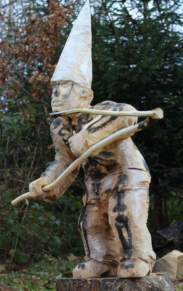 Death, wooden sculpture thumb