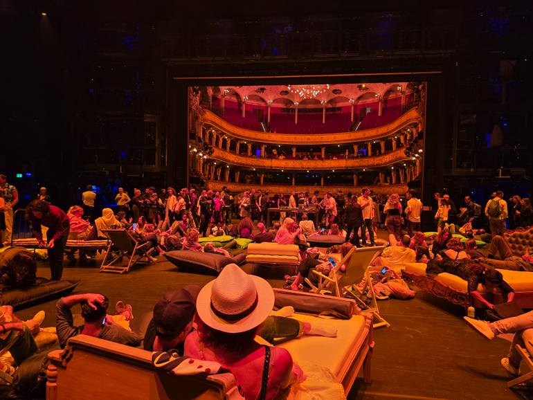 Original People Photography by Caroline Cerar | Documentary Art on Paper | "A Night at the Opera I"