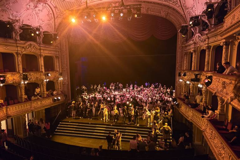 Original People Photography by Caroline Cerar | Documentary Art on Paper | "A Night at the Opera II"