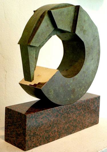 Original Abstract Performing Arts Sculpture by Dennis Shields