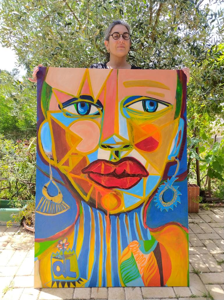 Original Contemporary People Painting by Sónia Queimado-Lima