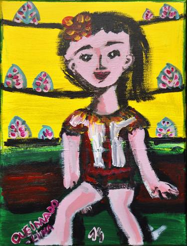 Original Figurative Children Paintings by Sónia Queimado-Lima