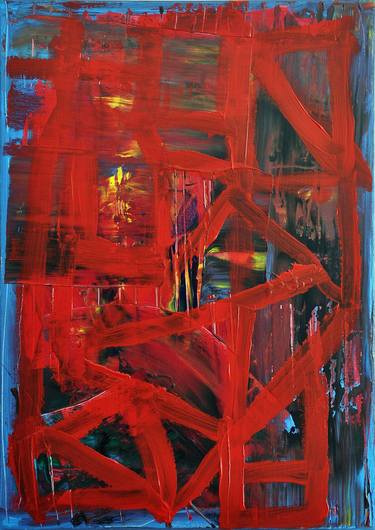 Original Abstract Expressionism Home Paintings by Sónia Queimado-Lima