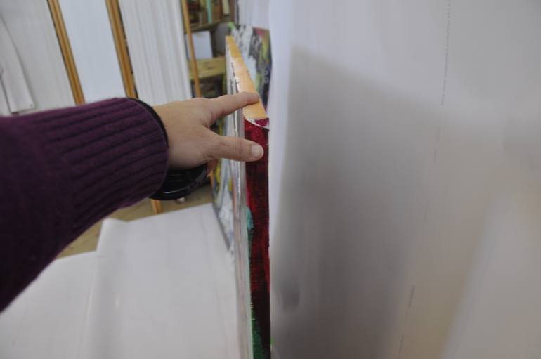 Original Expressionism Family Painting by Sónia Queimado-Lima